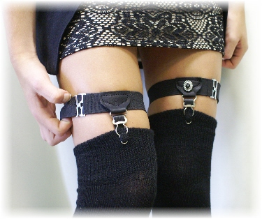 Vintage Vibe Garters Single Grip In Front A Timeless Classic Menswear Style For Women Made In Usa By Catherine Cole Studio G1